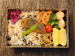 贅沢弁当　銀鱈の西京焼き