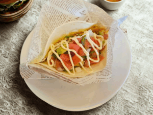 メキシカンタコス（マヨネーズ付き）